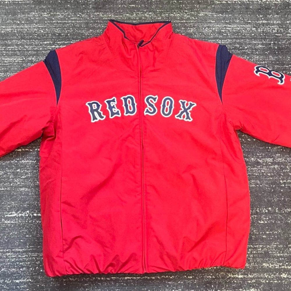 Boston Red Sox Majestic Athletic Men's Red Jacket